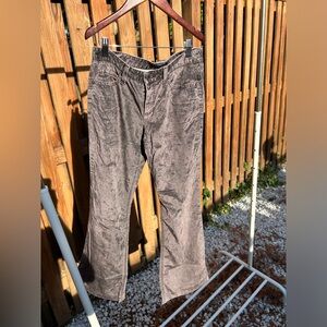 Theory velvet trousers